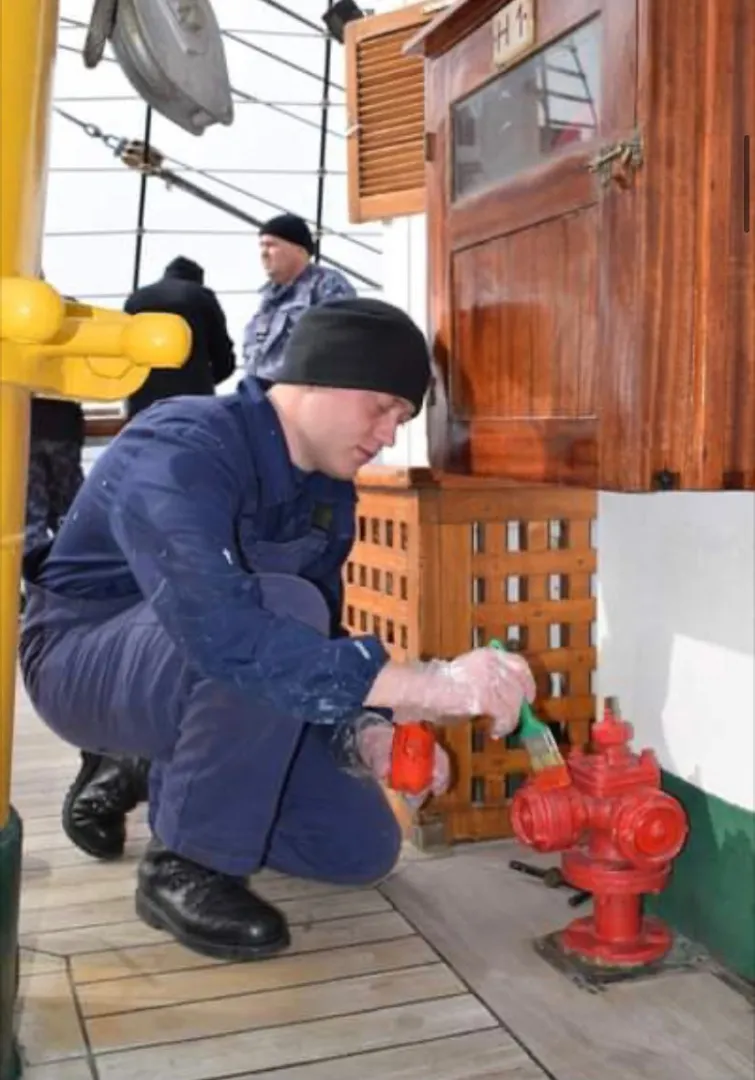 Săptămână de instrucție în forță la bordul navei-școală „Mircea” – foto 6