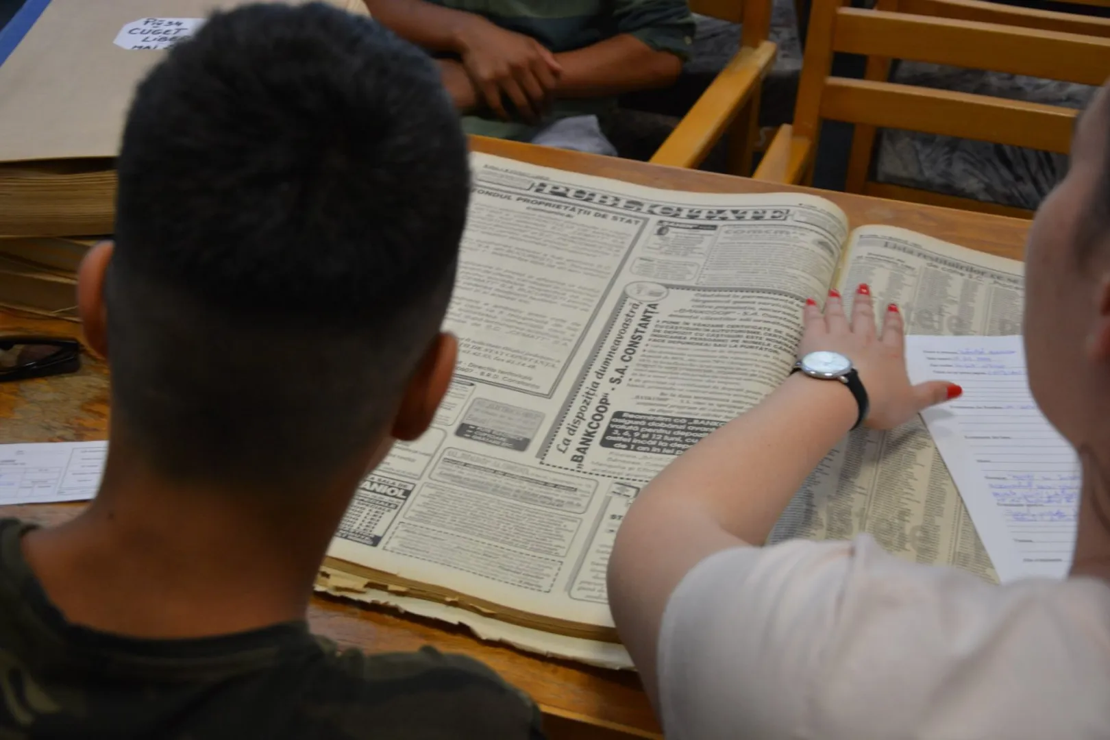 Activități pentru copiii de la un centru de plasament, la Biblioteca Județeană Constanța – foto 2