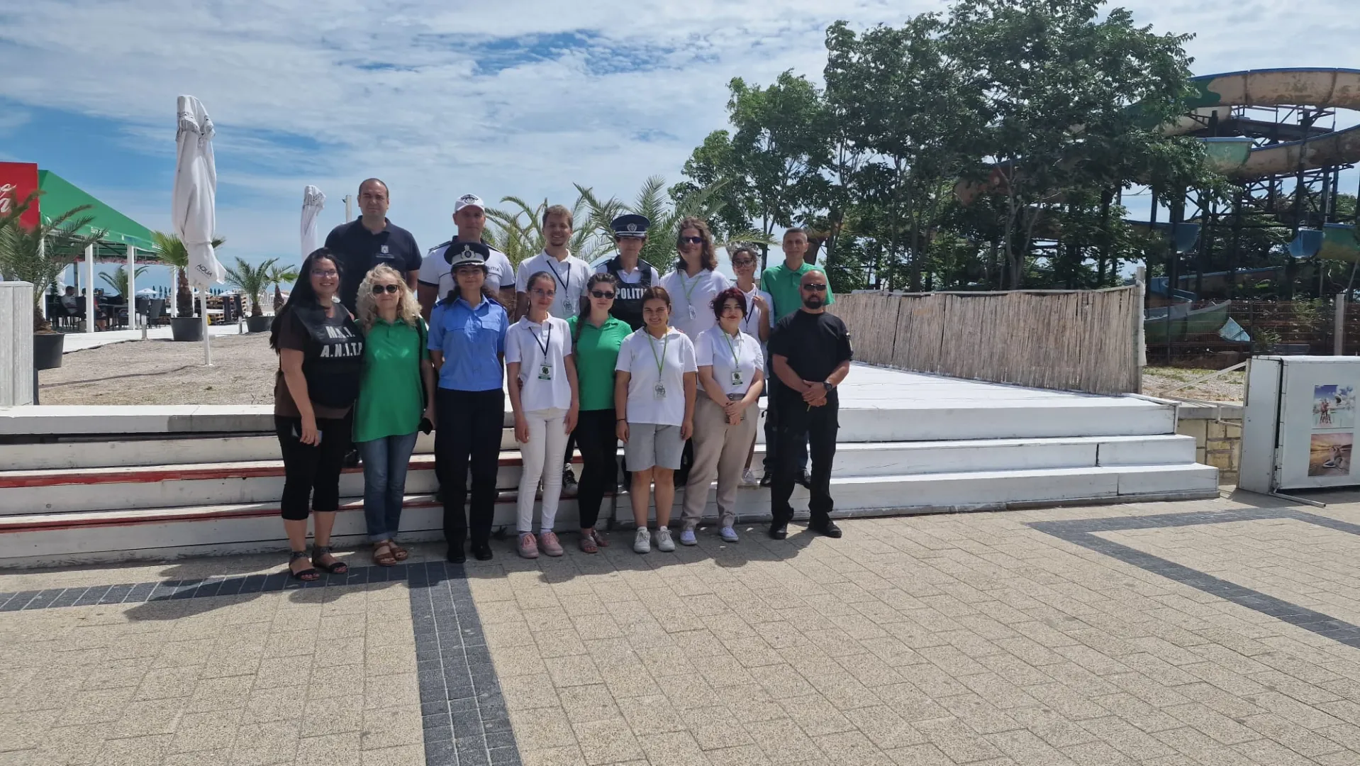 Acțiuni ale polițiștilor, desfășurate în stațiunea Mamaia – foto 2