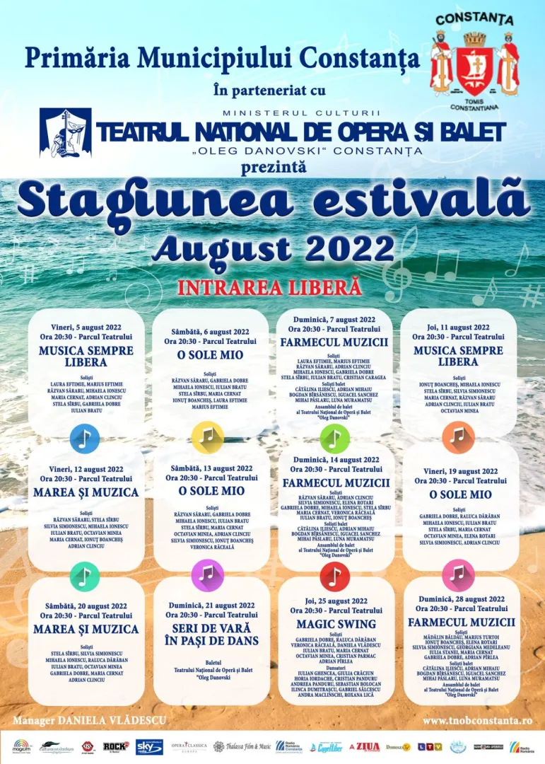 Noi spectacole, în parcul Teatrului Național de Operă și Balet „Oleg Danovski” – foto 2