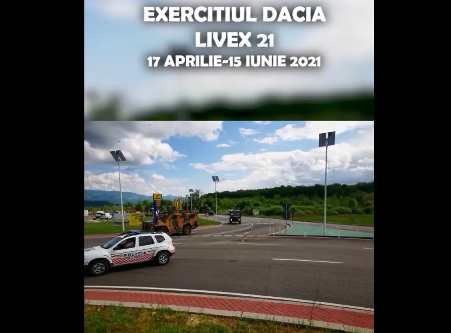 Atenție la clipurile virale cu coloane militare! – foto 6