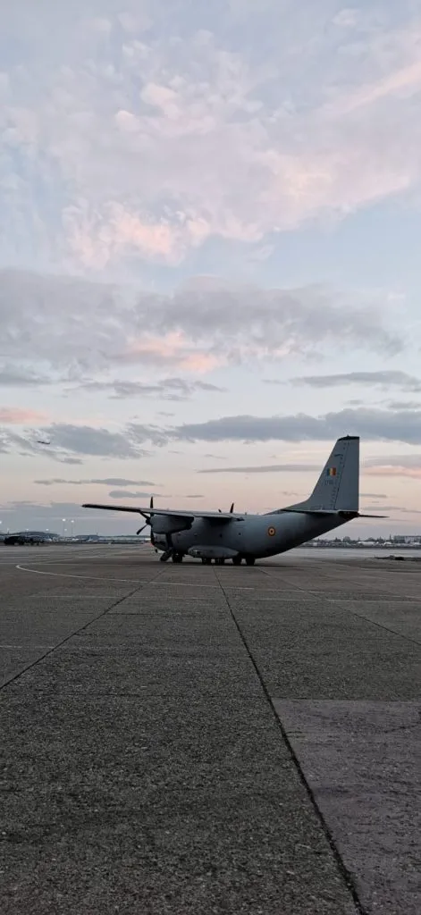 Aeronave C-27 J Spartan sprijină acțiunile de stingere a incendiilor de pădure în județul Buzău – foto 3