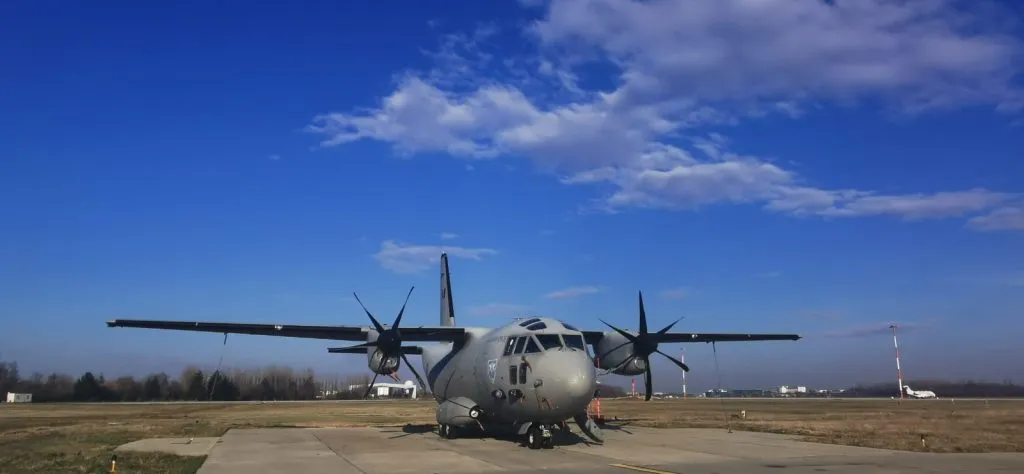 Aeronave C-27 J Spartan sprijină acțiunile de stingere a incendiilor de pădure în județul Buzău – foto 4