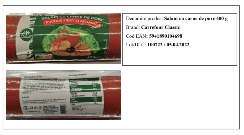 O nouă alertă alimentară: Salam cu corp metalic – foto 2