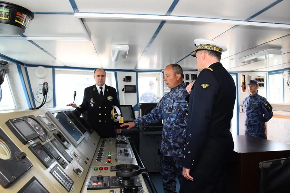 Șefului Statului Major al Marinei Militare Franceze, în vizită la Constanța – foto 4