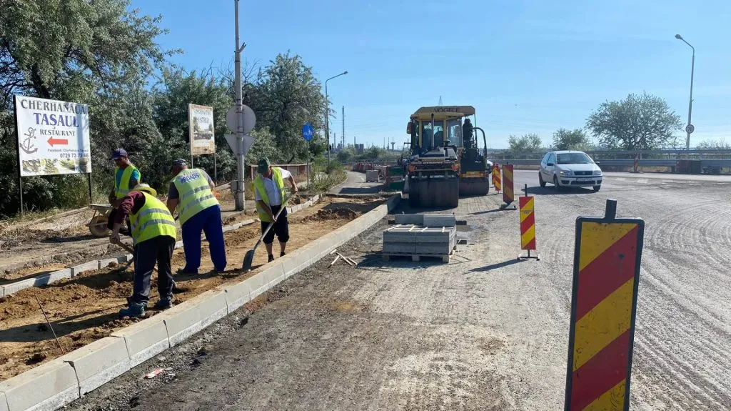 Se lucrează intens la Năvodari. Vezi unde se intervine – foto 5