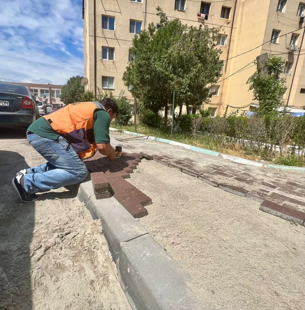 Se lucrează la noua față a orașului Năvodari – foto 3