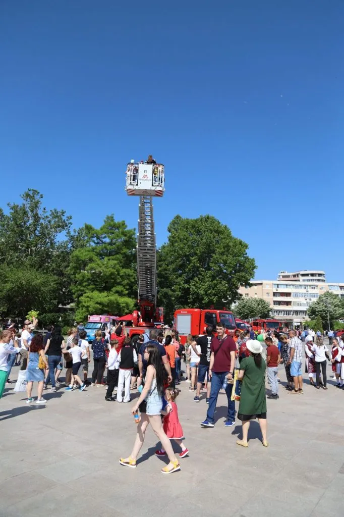 Tulcea: Pompierii le-au oferit copiilor activități de neuitat – foto 4