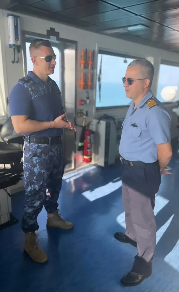 Ofițer de stat major român, membru al echipei partenerilor NATO – foto 2