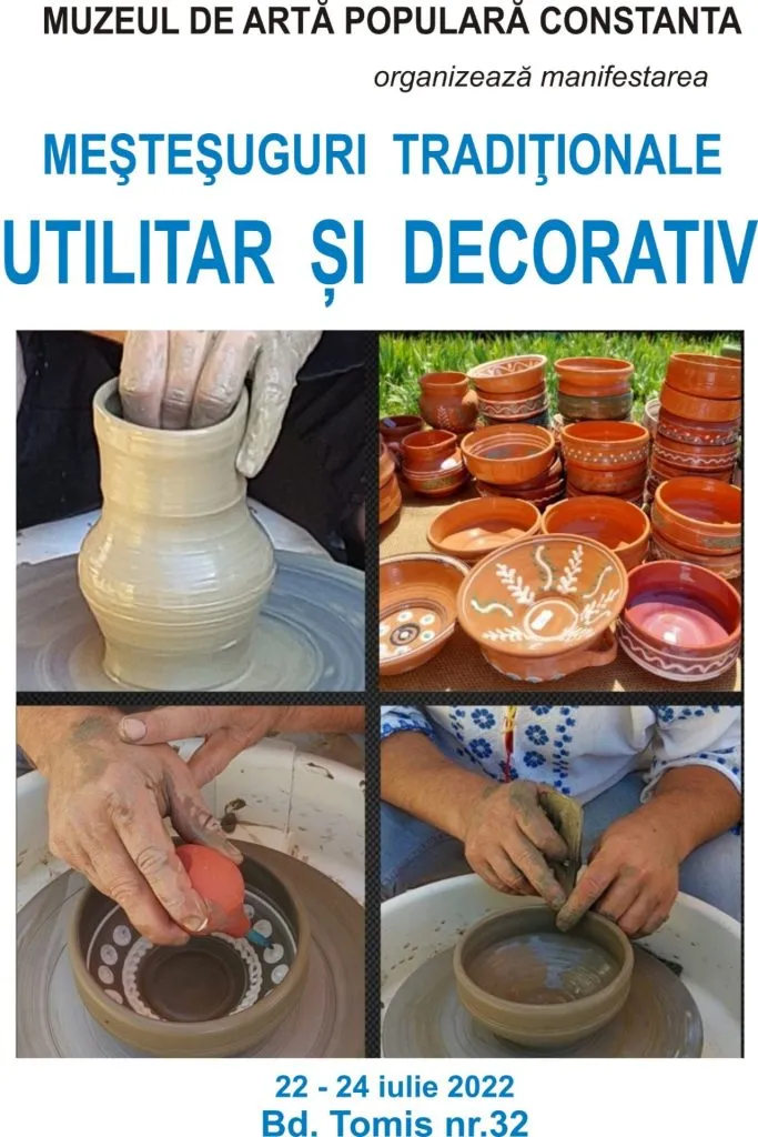 Muzeul de Artă Populară Constanța: „Meșteșuguri tradiționale –utilitar şi decorativ” – foto 2