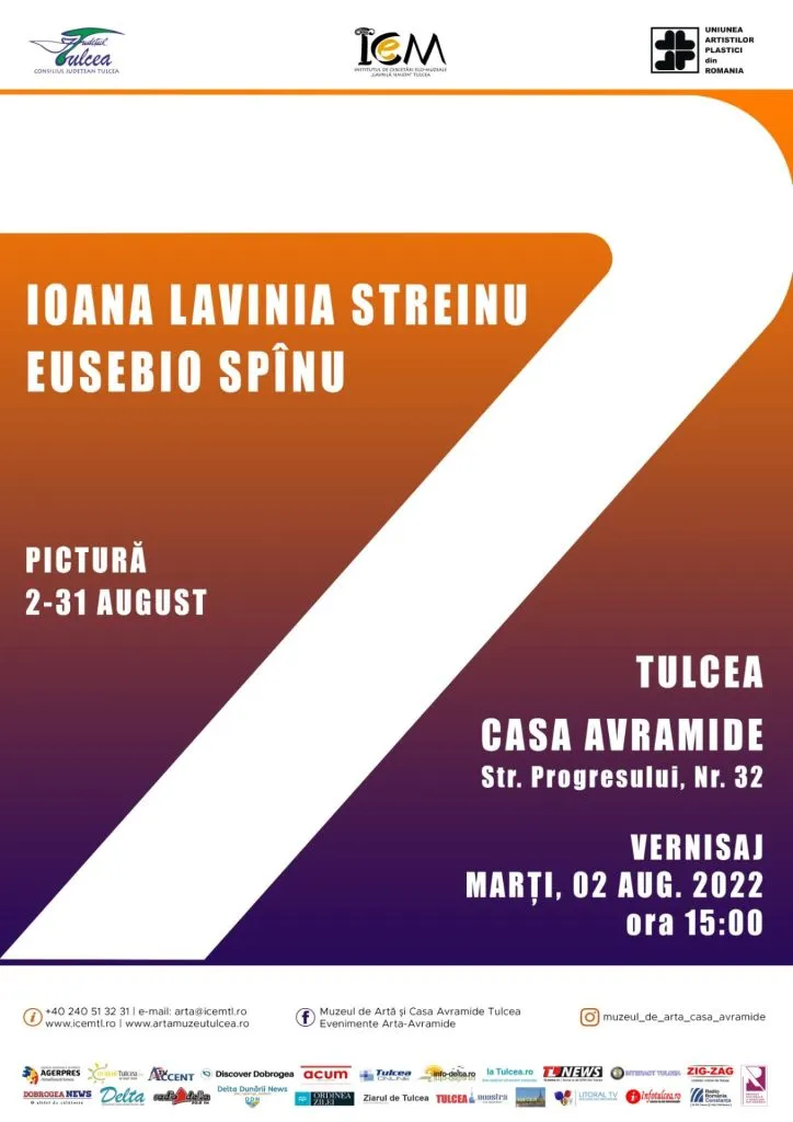 Expoziția de pictură „7”, la Casa Avramide din Tulcea – foto 2