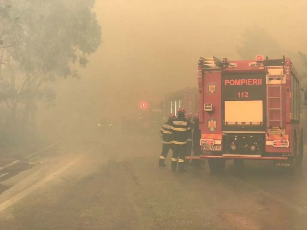 Zile de foc pentru pompierii români detașați în Grecia  – foto 2