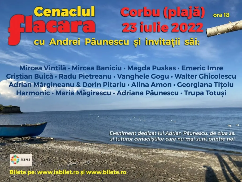 „Cenaclul Flacăra 2022” va avea loc la Corbu – foto 3