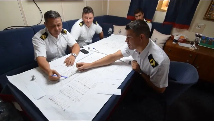 Bricul Mircea, pregătiri pentru onorul de Ziua Marinei Române – foto 2