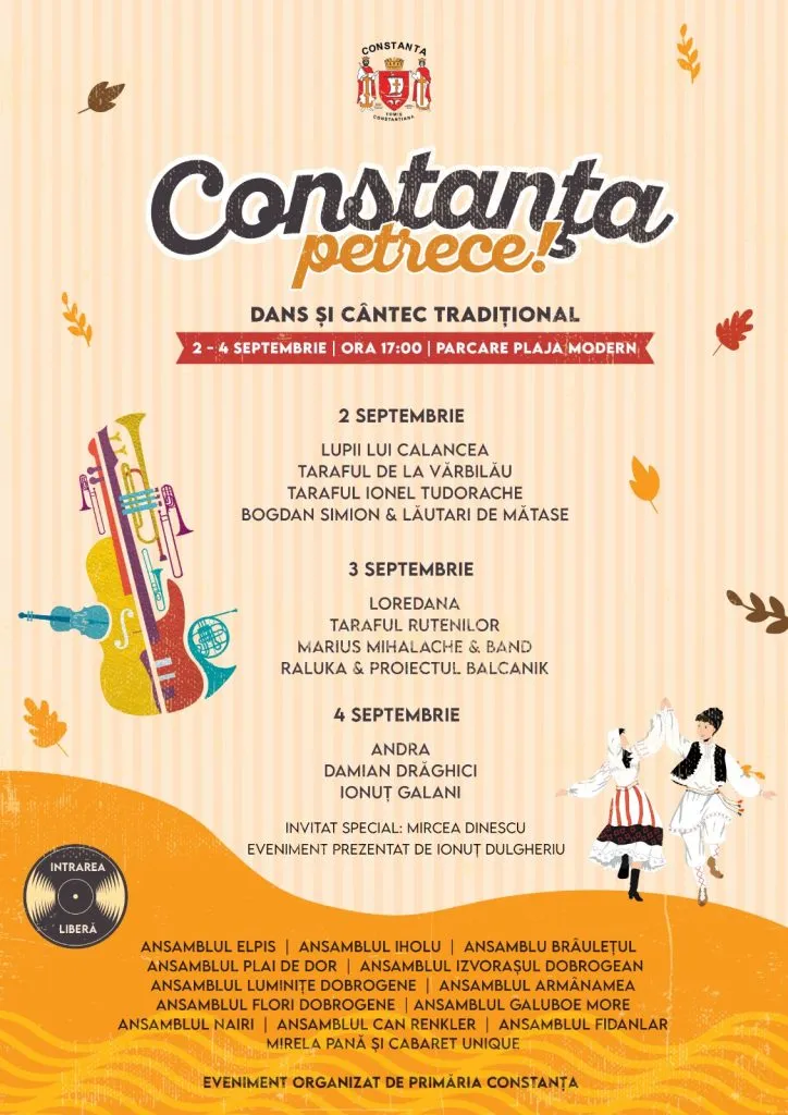 „Constanța petrece”, eveniment dedicat dansului și cântecului tradițional – foto 2