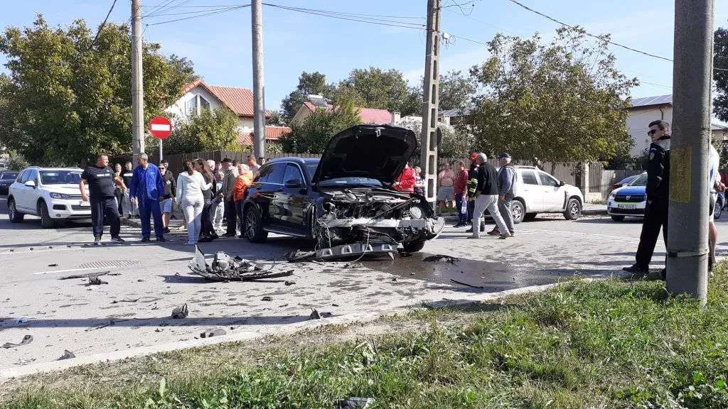 UPDATE: Accident cu trei victime în Techirghiol – foto 3