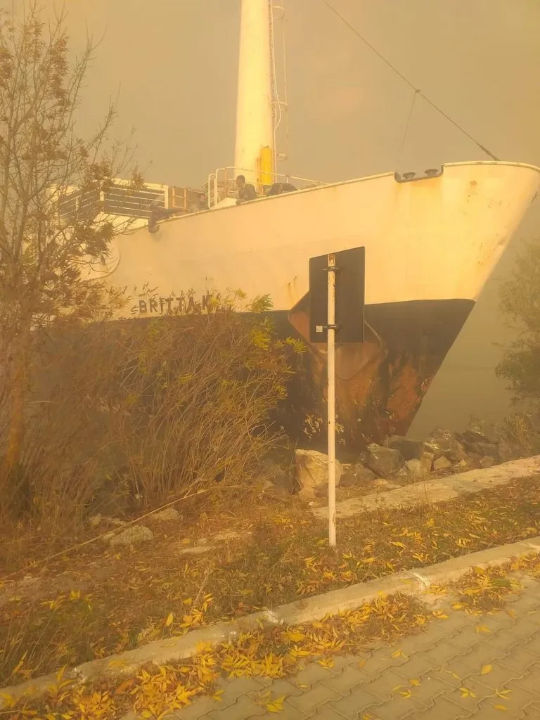 Două incidente navale, în Delta Dunării – foto 2