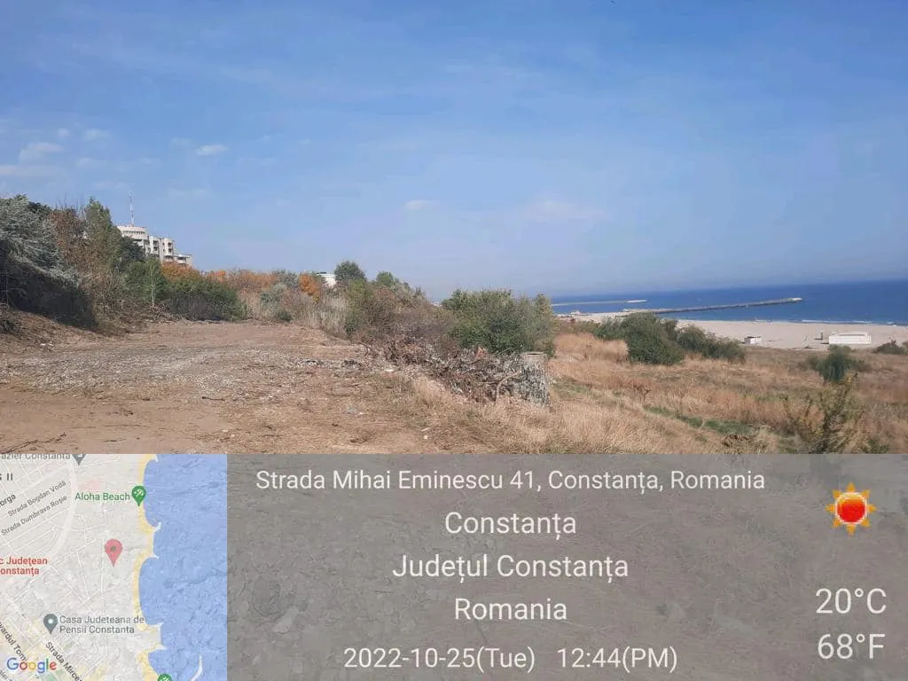 Cu buldozerul, în faleză – foto 6