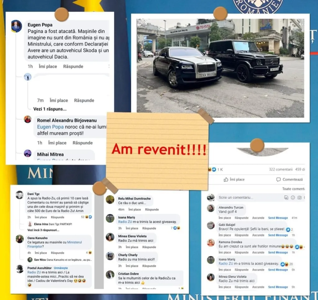 UPDATE: Contul de facebook al Ministerului Finanțelor – o glumă, eroare sau un atac al hackerilor?   – foto 3