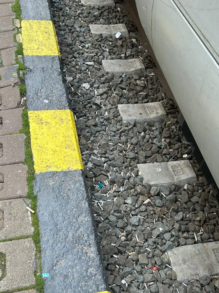 Covorul indolenței, pe peronul Gării Constanța (FOTO/VIDEO) – foto 3