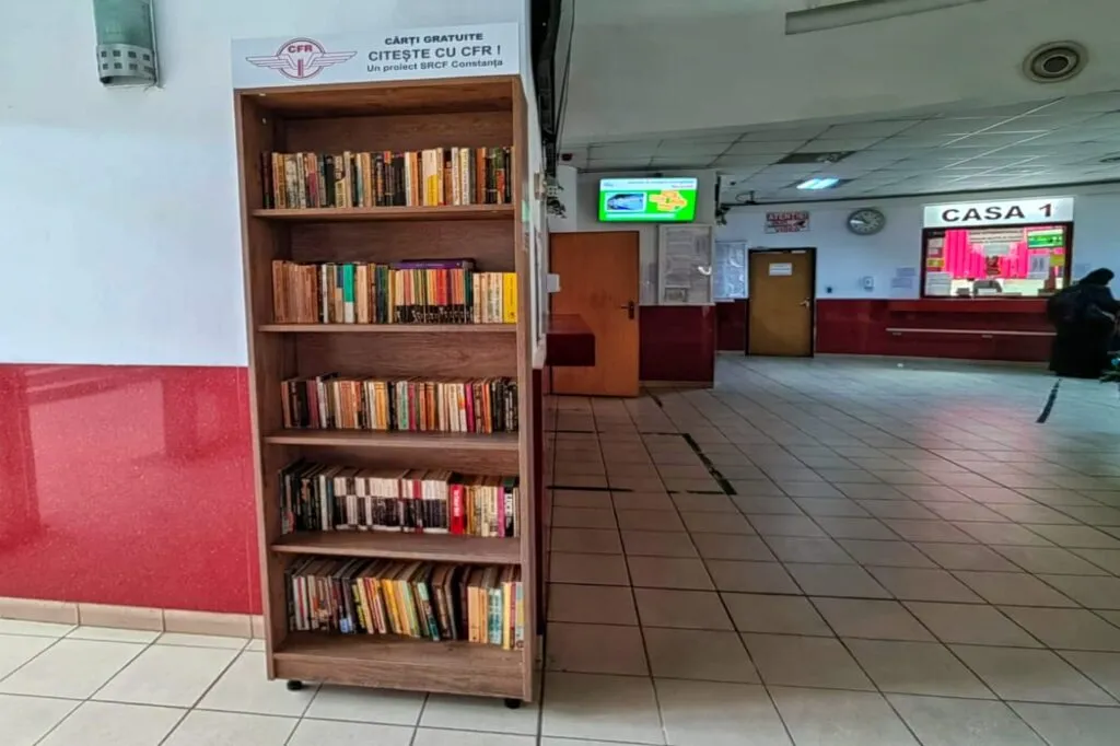 „Biblioteca din Gară”, inaugurată astăzi de SRCF Constanța – foto 4