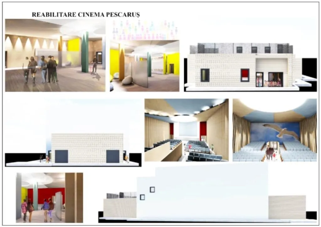 A început reabilitarea Cinematografului „Pescăruș” din Mangalia – foto 2
