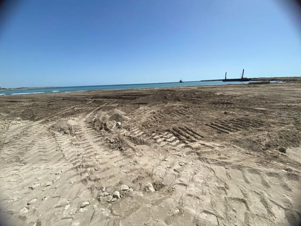 Lărgirea plajei de la Neptun (FOTO) – foto 2
