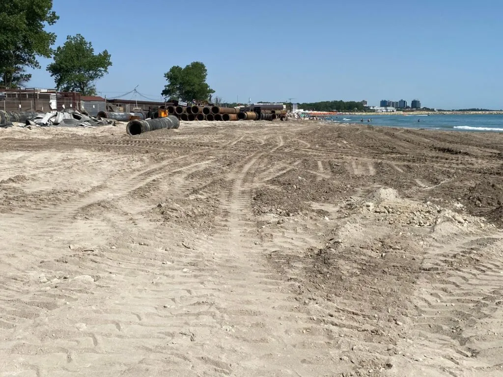 Lărgirea plajei de la Neptun (FOTO) – foto 4