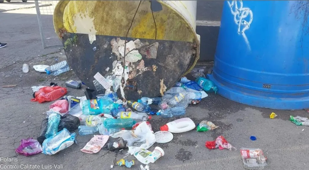 Constanța: Noi cazuri de vandalizare a containerelor pentru selecția deșeurilor – foto 2