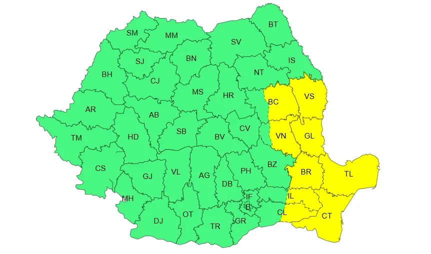 Vântul continuă să bată cu putere în Dobrogea – foto 2