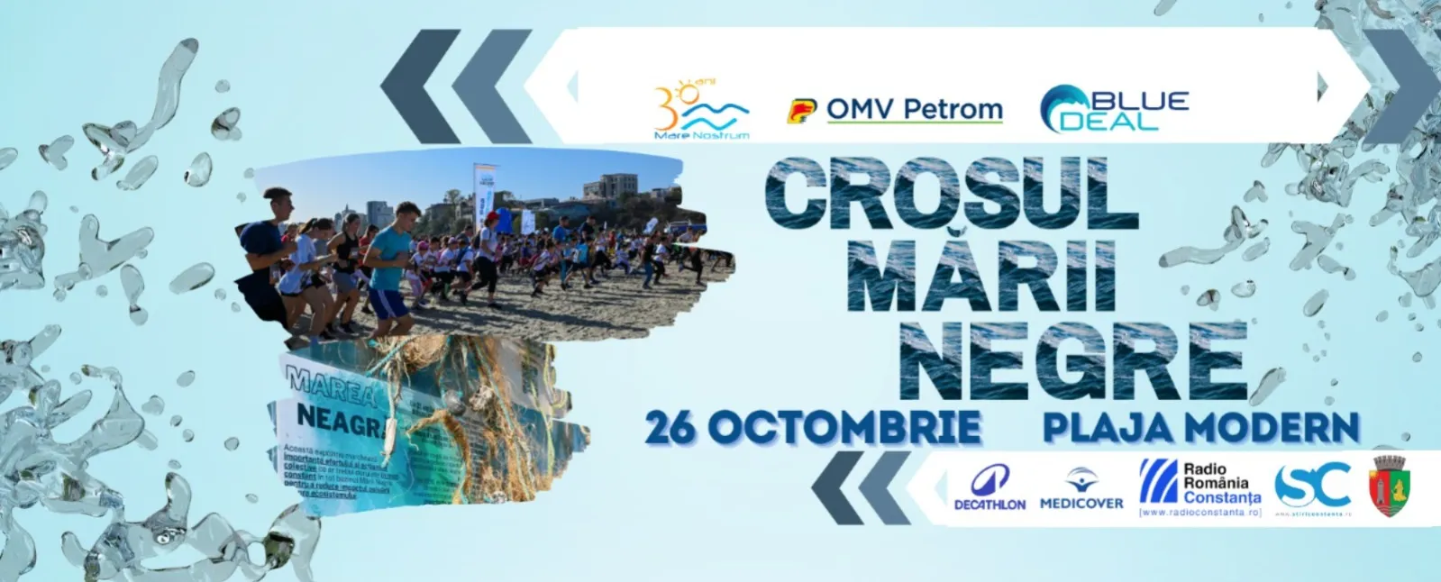 Începe cea de-a VI-a ediție a evenimentului de mediu „Crosul Mării Negre”