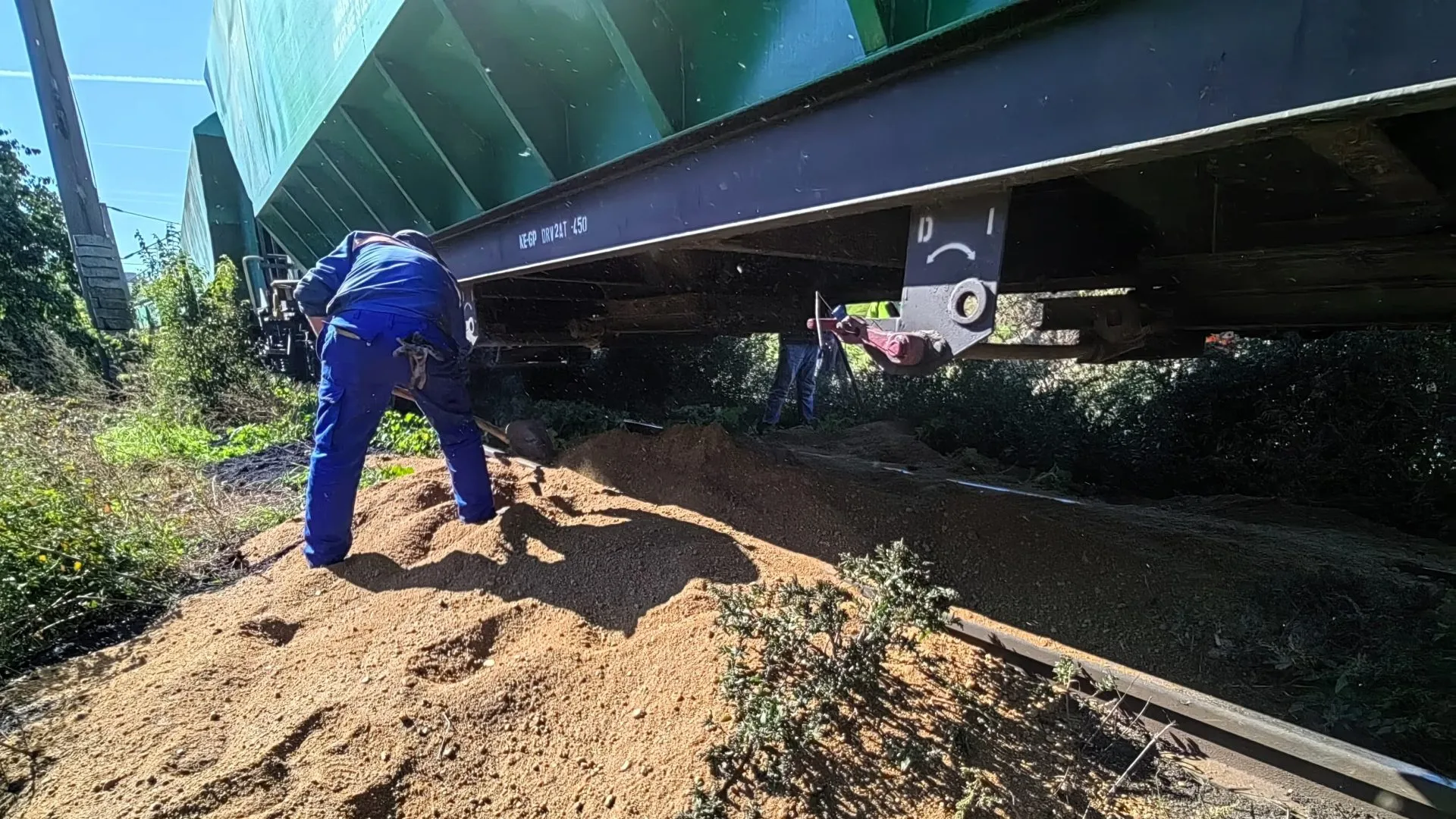 Furt dintr-un tren aflat în mișcare, în Constanța