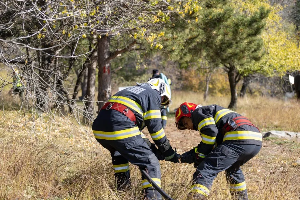 Pompierii tulceni, exercițiu în premieră. A fost implicată tehnologia de ultimă generație – foto 3