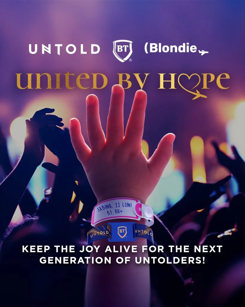 UNTOLD și Banca Transilvania lansează campania „United by Hope” în sprijinul Asociației Blondie – foto 2