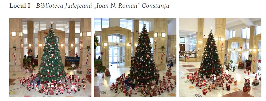 Bradul de Crăciun al Bibliotecii Județene Constanța a câștigat locul I la concursul BiblioFeed – foto 2