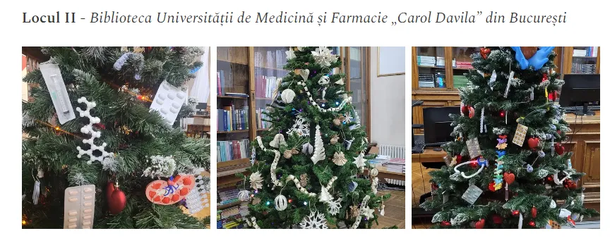 Bradul de Crăciun al Bibliotecii Județene Constanța a câștigat locul I la concursul BiblioFeed – foto 3