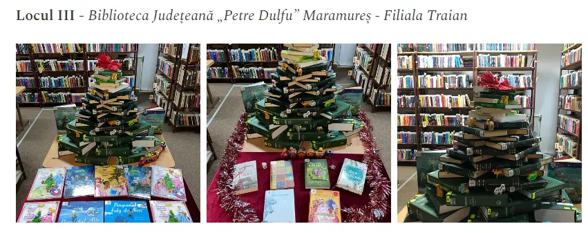 Bradul de Crăciun al Bibliotecii Județene Constanța a câștigat locul I la concursul BiblioFeed – foto 4