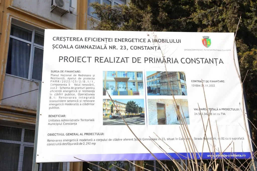 Lucrările de modernizare de la Școala nr. 23 din Constanța ar putea fi gata mai devreme (FOTO) – foto 2