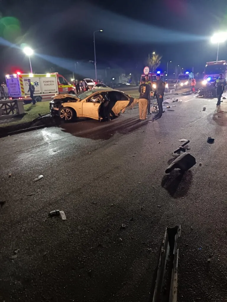 Accident deosebit de grav în dreptul hotelului Malibu (FOTO) – foto 2