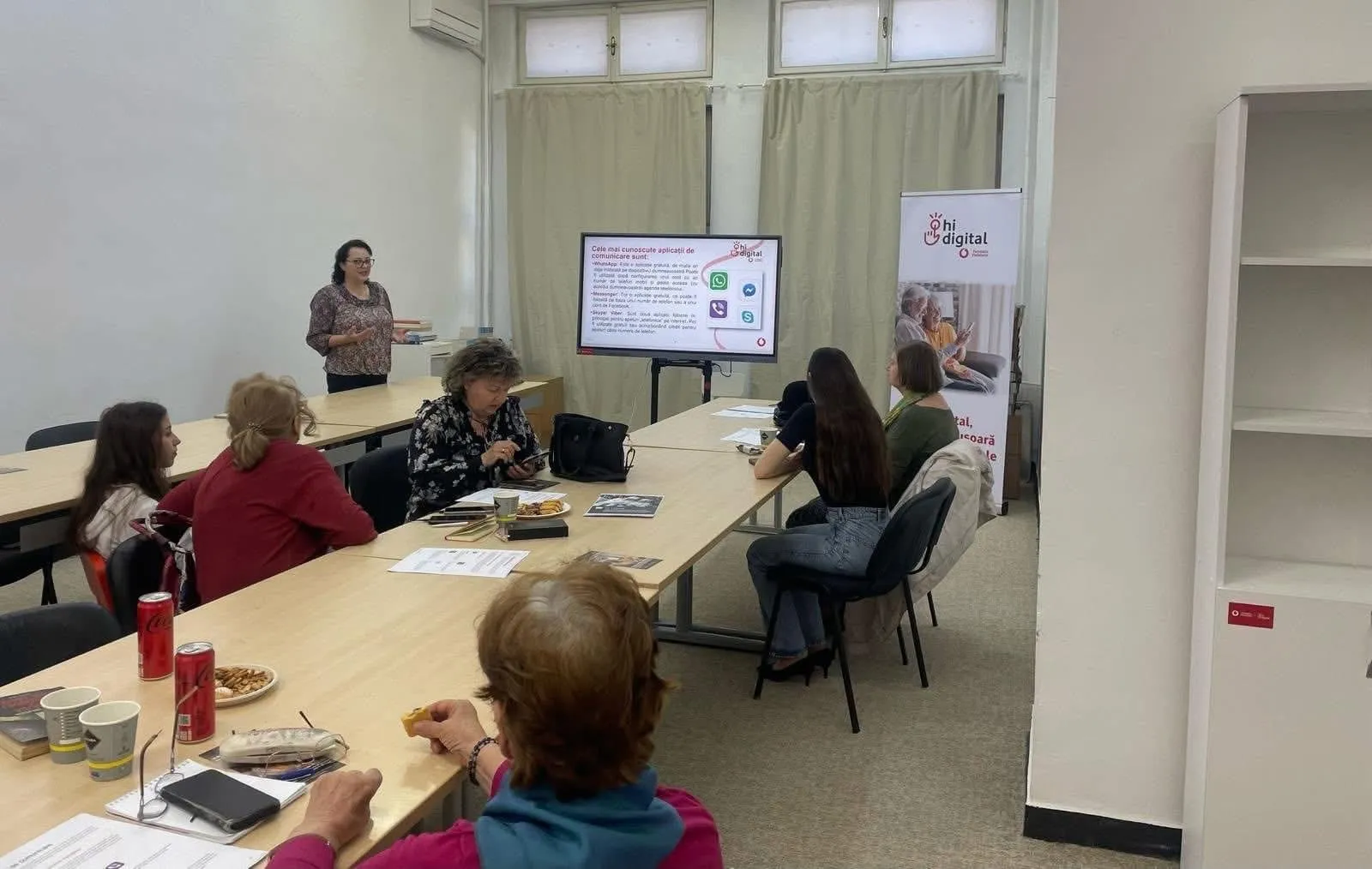 Ateliere digitale gratuite pentru seniori, la Biblioteca Județeană Constanța