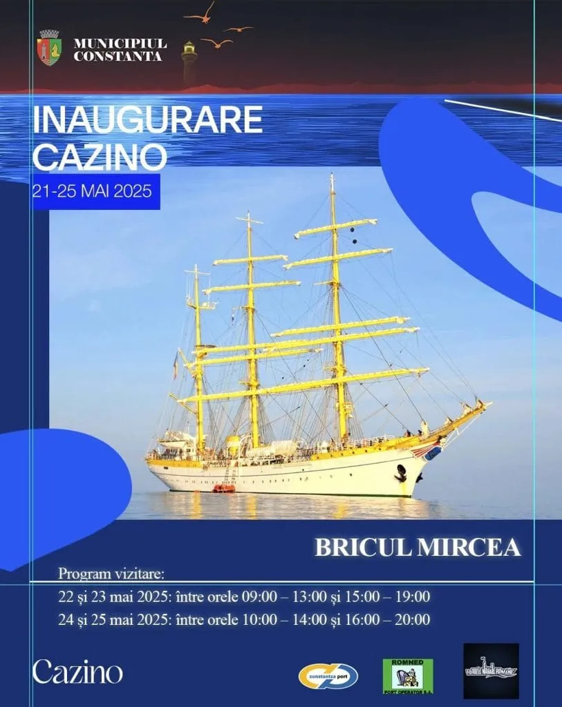 Bricul Mircea se alătură Zilelor Constanței și va putea fi vizitat. Iată programul – foto 3