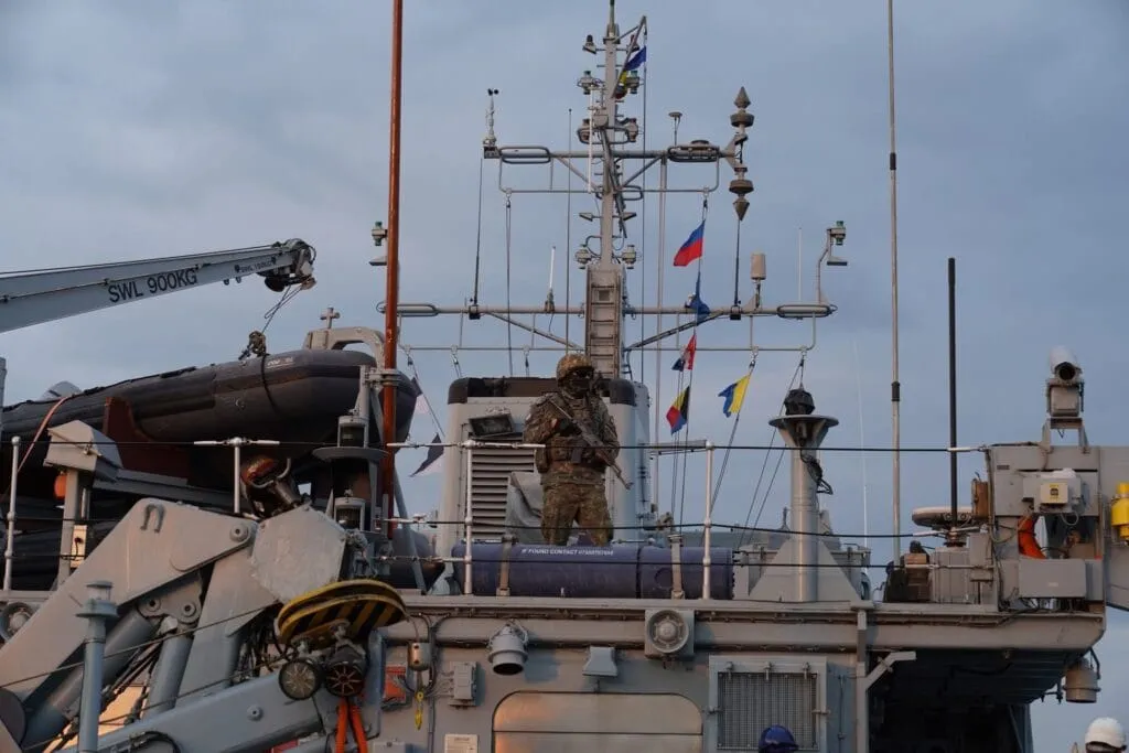Vânătorul de mine M270 „Sublocotenent Ion Ghiculescu”, la cea de-a cincea activare a MCM BLACK SEA TG – foto 3