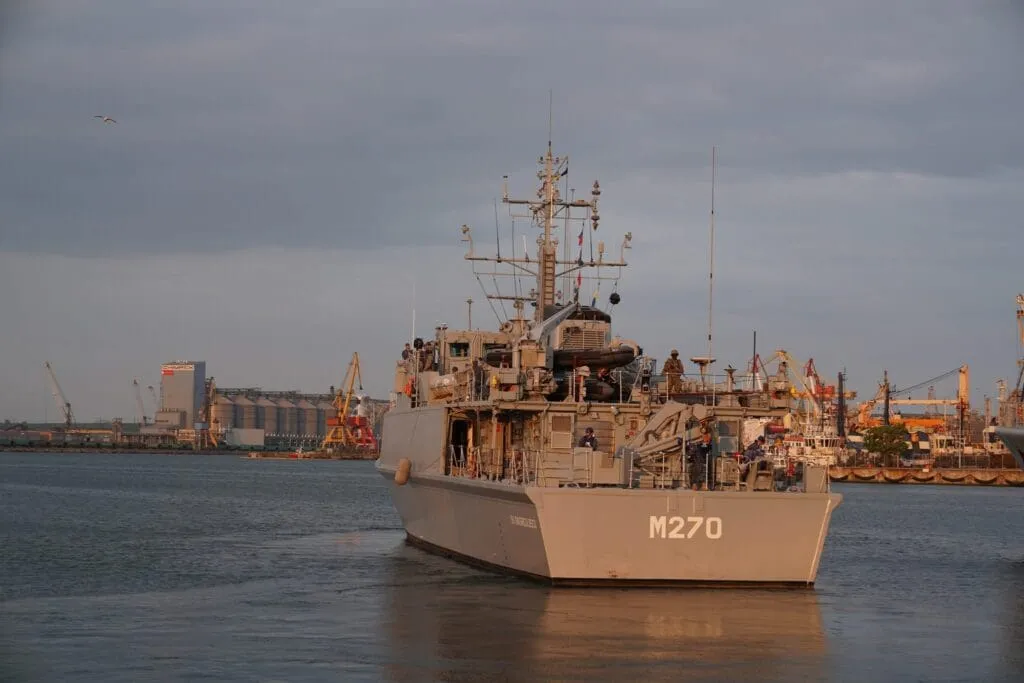 Vânătorul de mine M270 „Sublocotenent Ion Ghiculescu”, la cea de-a cincea activare a MCM BLACK SEA TG – foto 4