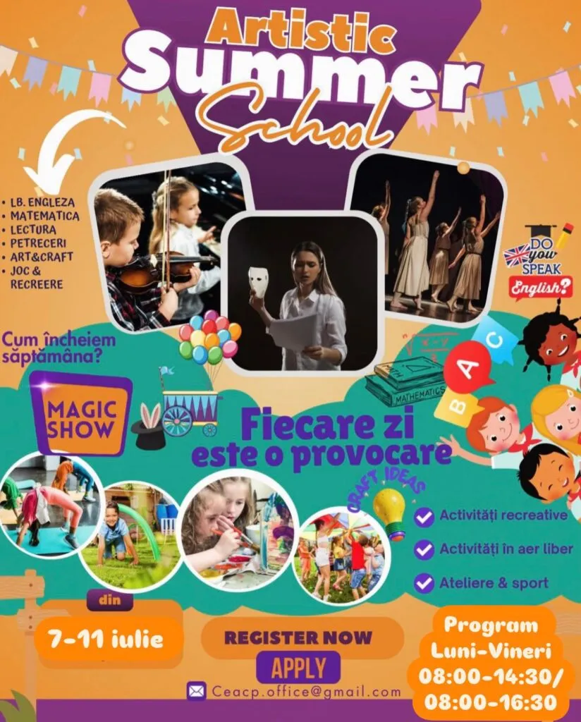 Școală de vară cu program artistic la Constanța. La Prestige, fiecare zi e o provocare frumoasă – foto 2