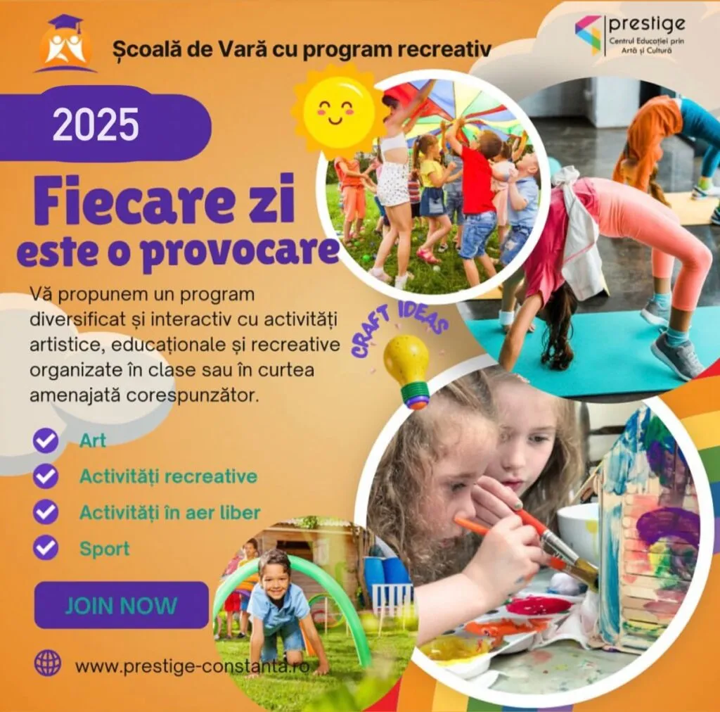 Școală de vară cu program artistic la Constanța. La Prestige, fiecare zi e o provocare frumoasă – foto 3
