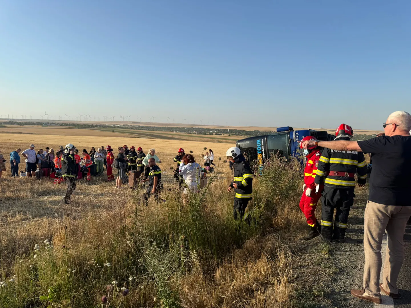 Accident grav la Tariverde. A fost declanșat Planul Roșu de intervenție