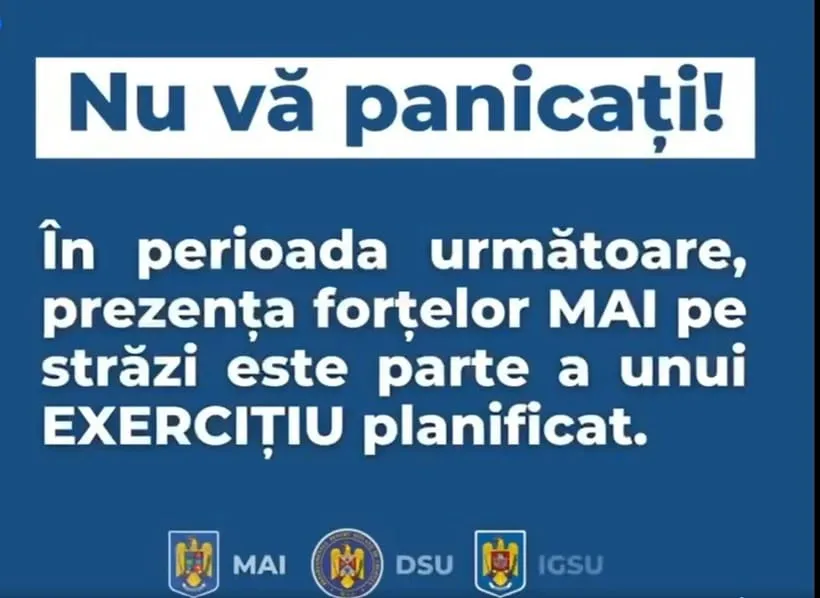 Exercițiul național „SEISM 2025” a fost declanșat sâmbătă dimineață. Populația, îndemnată să nu se panicheze