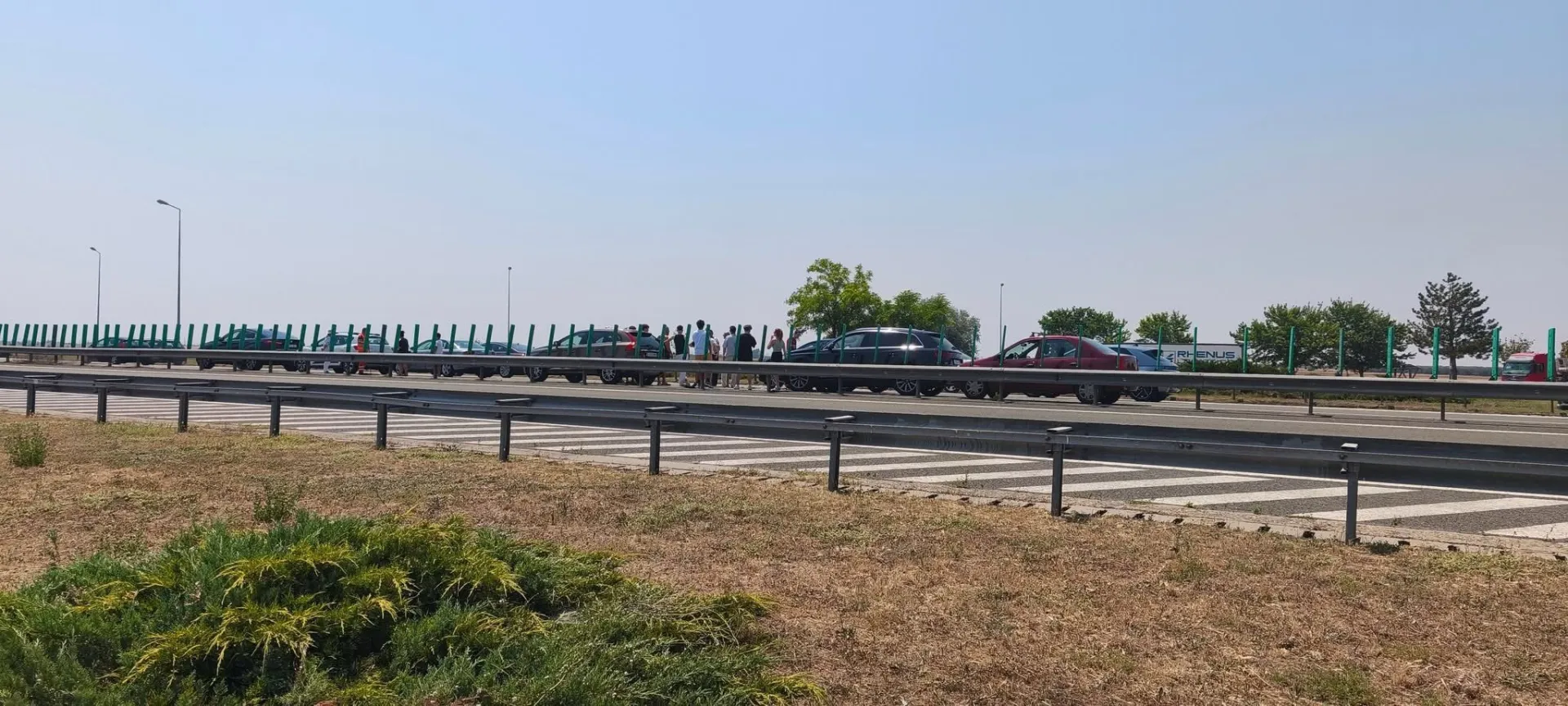 Accident cu 7 mașini pe Autostrada Soarelui