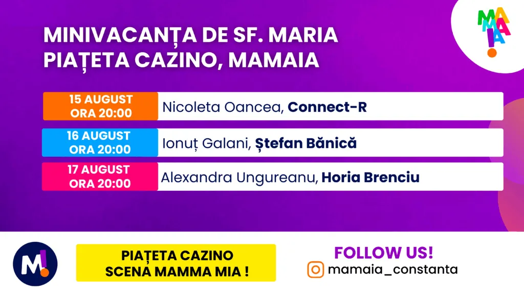 Mamaia și Constanța – „Weekend-ul Weekend-urilor” și Sărbătoarea Mării în Minivacanța de Sfânta Maria – foto 3
