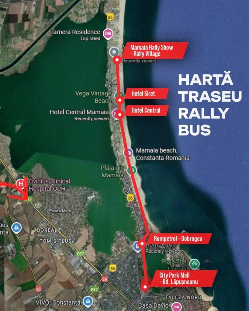 Transport gratuit din Constanța spre Mamaia Rally Village – foto 2